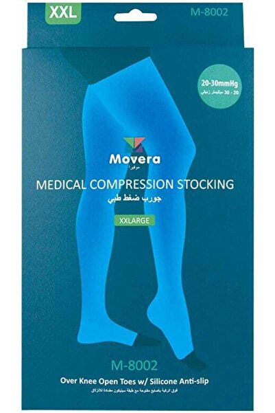 Movera Above Knee Stockings Open Toes Xxl