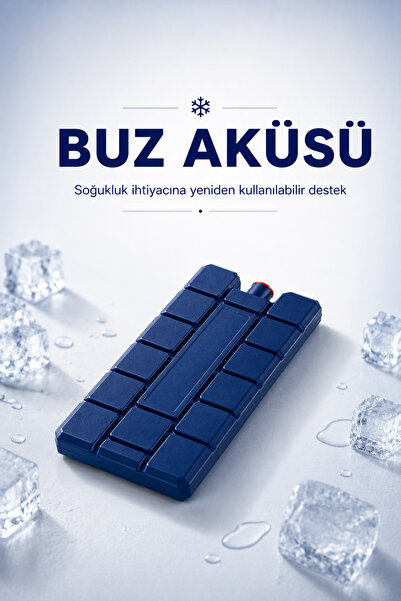 Otaru Buz Aküsü Buz Kaseti Jel Dolu Soğutucu Blok Termos Çanta Kamp Piknik Se...
