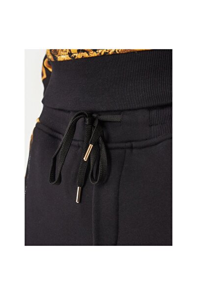 VERSACE JEANS COUTURE Ανδρικό Παντελόνι Φόρμας 80GAA3C0 FS196 Μαύρο
