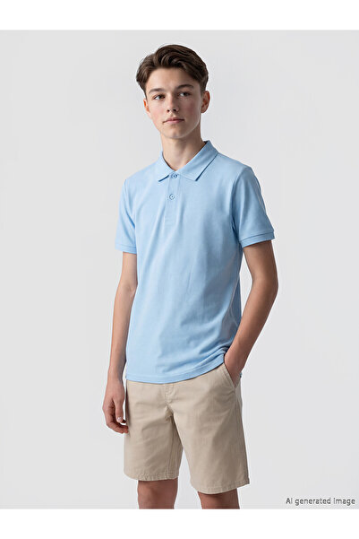 LC Waikiki Peak New Season Polo Neck Boys' Piqué T-Shirt