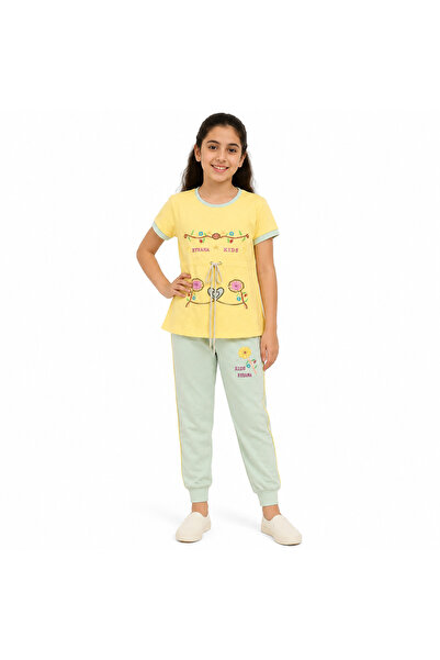 Generic Girls' Set 2 Pieces T-Shirt and Pant Size 12Y