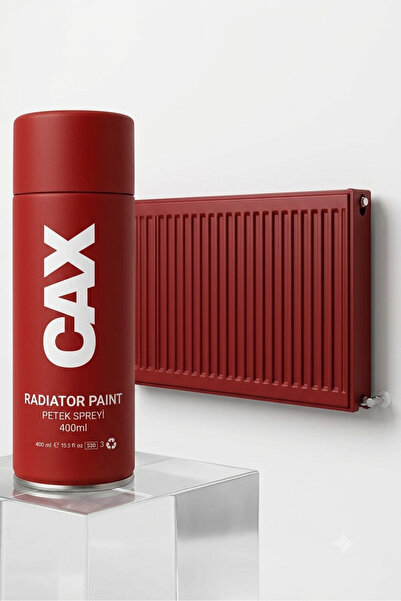 caxcolors CAX Radyatör ve Petek Boyası 400ml – Çizilmez ve Sararmaz Özel Formül