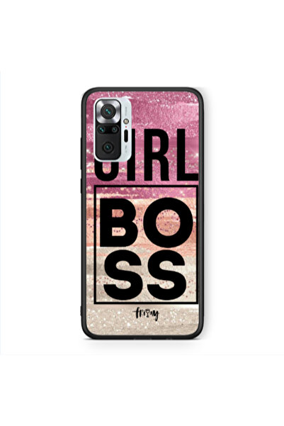 Other Xiaomi Redmi Note 10 Pro 4G Girl boss friday Black Glossy Θήκη