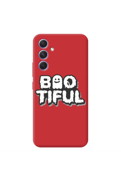 Other Samsung A35 Baotiful Red Colored Silicone TPU Θήκη