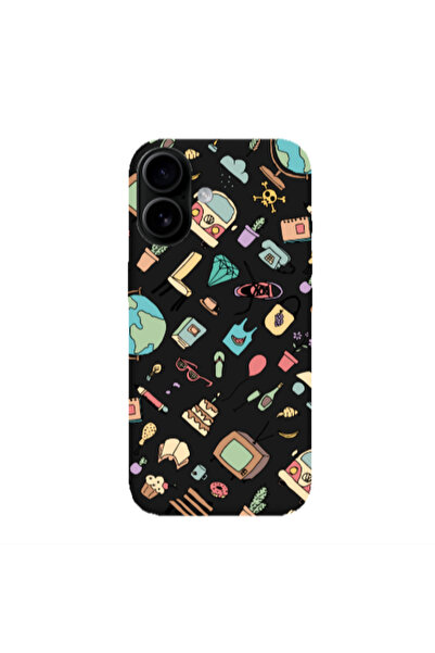 Other Apple Iphone 16 plus Best buds Black Colored Silicone TPU Θήκη
