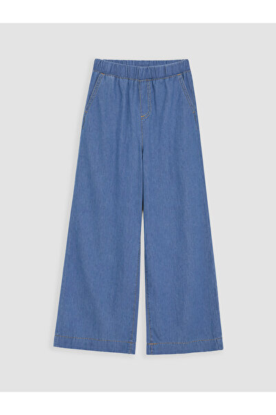 LC Waikiki Özmarka New Season Wideleg Girls' Jean Trousers