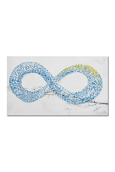 artnova Χειροποίητος πίνακας, Άπειρο, 100x60εκ. ακρυλικό σε καμβά με ανάγλυφο...