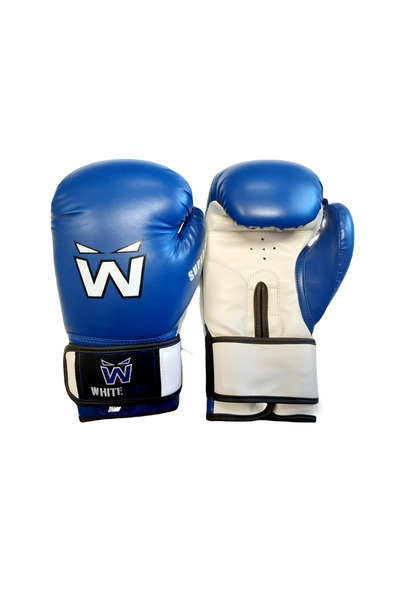 whiteface Süper Nova-2 Kick Boks , Muay Thai ve Boks Eldiveni Mavi Renk
