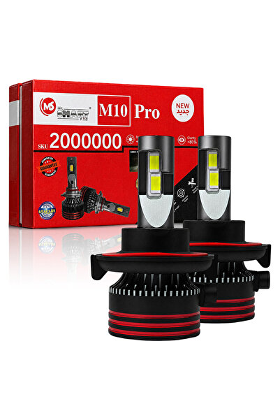 MR.SMART F.T.C مصابيح أمامية LED طراز M10 Pro بقوة 150000 لومن، أبيض فائق 650...