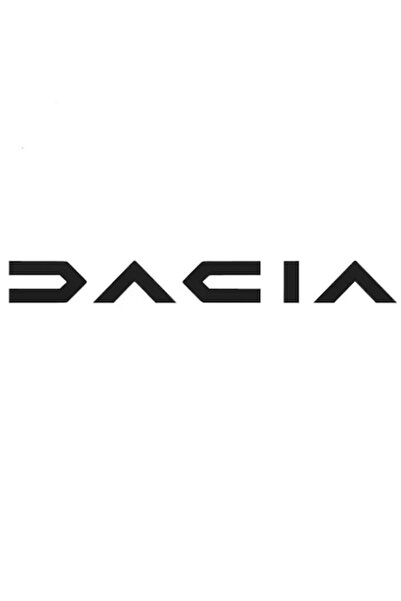 OEM Dacia logo car sticker, 35x4cm, Black