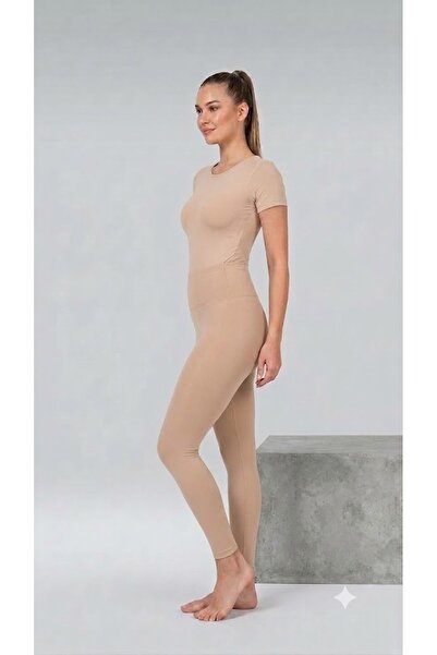 Altınay 3 Pieces Women's Lycra Long Tights 95% Cotton 5% Lycra