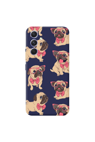 Other Samsung A26 Dog Spectacled Dark blue Colored Silicone TPU Θήκη