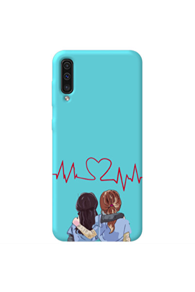 Other Samsung A70 Bro Turquoise Colored Silicone TPU Θήκη