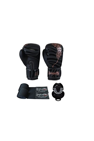 Empressco Kick Boxing and Muay Thai Gloves Set with Bandage and Mouthguard fo...
