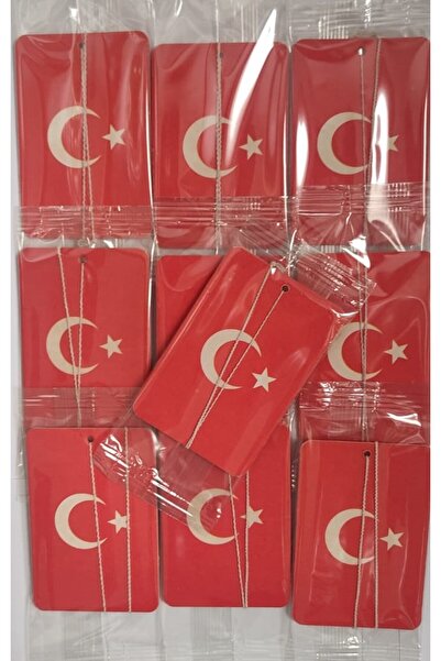 Tamayoz Türk Bayrağı Baskılı Araç Kokusu 40 adet