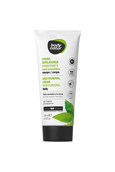 Body Natur Cremă depilatoare cu ceai matcha, pentru piele normală și uscată, ...