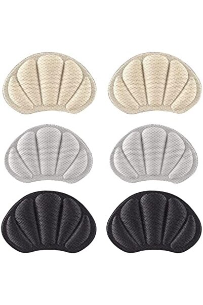 Arabest 3 Pairs Shoe Fillers, Boot Mesh Grip Pads, Heel Cushion Patch Self-ad...