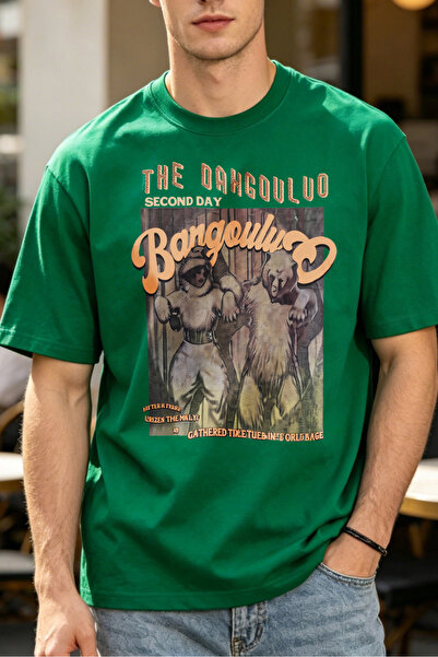 Fleck Retro Vintage Style T Shirts For Men The Bongouluo Second Day Poster Ar...
