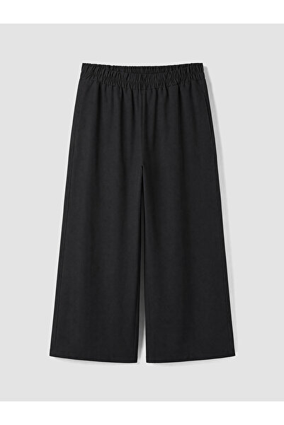 LC Waikiki Trendlucky Women's Plus Size Elastic Waist Pants with Difference i...