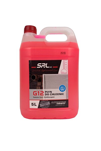 SRLine Antigel diluat Polonia 5 litri; G12; pana la -35°C; Roz