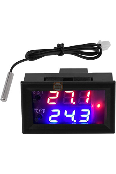 Meon Robotik Otomasyon Dijital Termostat 12V W1209WK Röleli Sıcaklık Kontrol ...