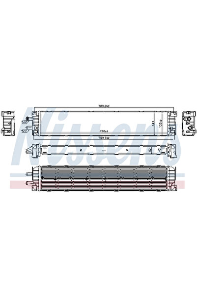 Nissens Radiator Racire Motor AUDI A4 B9/A5/A6 C8