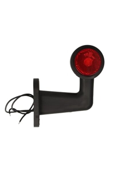 WAS Lampa Gabarit Dreapta Alb/Rosu Led 12/24v