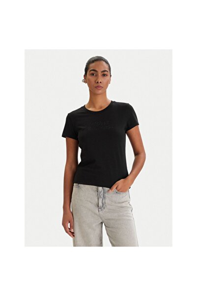 Armani Exchange Tricou de damă XW002293 AF17173 Negru