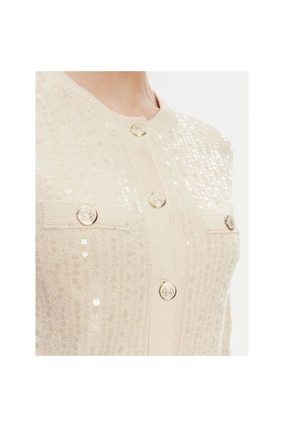 Marella Cardigan de damă 2523346094200 Crem