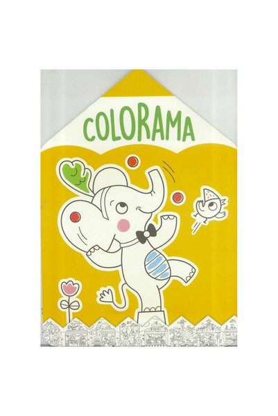 OEM Carte de colorat/caiet de colorat YOYO Colorama Slonik, pentru copii, 2 p...