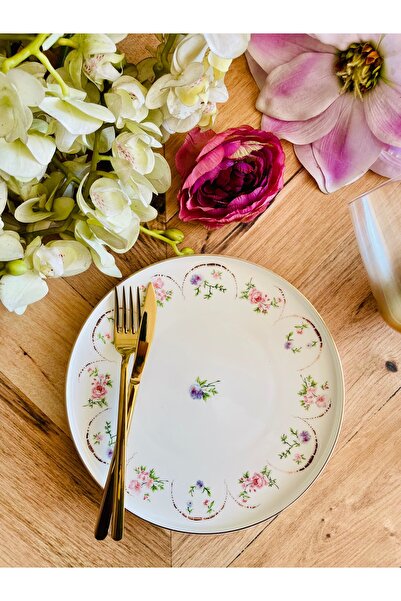 CASA DE BELLA Bone porcelain 6 person cake plate 21cm