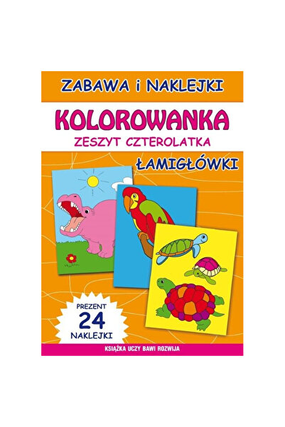 OEM Carte de colorat si caiet educativ LITERAT Zeszyt czterolatka, cu activit...