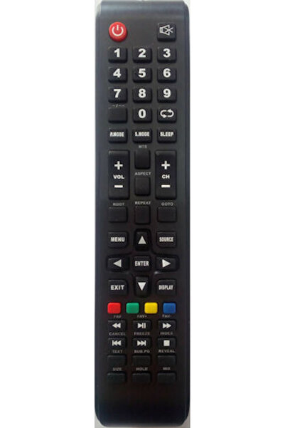 HUAYU Compatible Remote Control DC-90 for Τηλεοράσεις Turbo-X