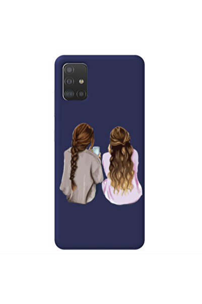 Other Samsung A71 Friends Dark blue Colored Silicone TPU Θήκη