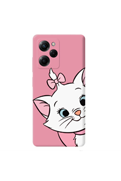 Other Xiaomi Poco X5 Pro I am here Pink Colored Silicone TPU Θήκη