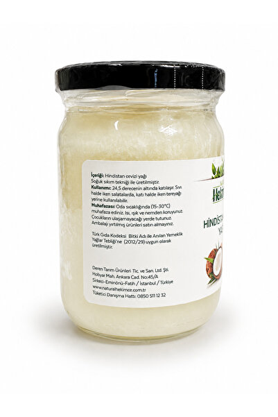 NaturalHekimce Hindistan Cevizi Yağı 150 G
