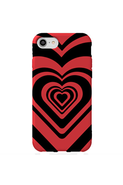 Other Apple iPhone 7 Hypnosis Red Colored Silicone TPU Θήκη