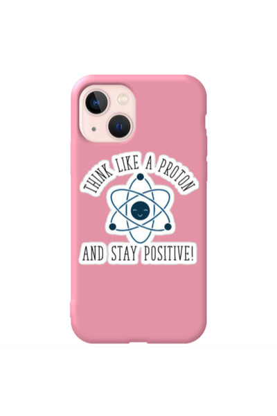 Other Apple iPhone 13 Positive Pink Colored Silicone TPU Θήκη
