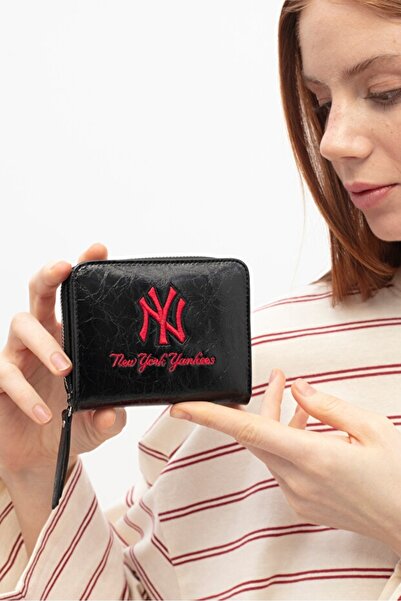 Benetton New York Yankees Women's Bag Mlb_026 Black-Red