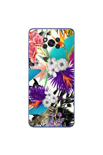Other Xiaomi Poco X3 /X3 Pro Sea flowers Transparent Silicone TPU Θήκη