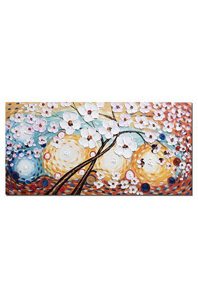 artnova Tablou gigant 3D Copacul vietii, pictat manual 140x70cm ulei pe panza...