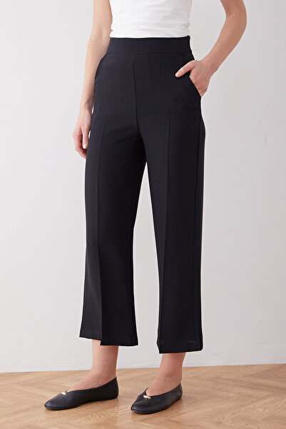 Melike Tatar Široke pantalone dužine do članaka 32-2897