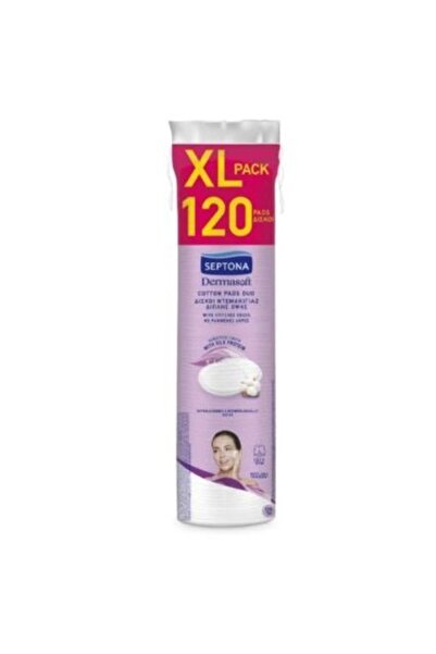 Septona Lady Care Βαμβακερά Δισκία Ντεμακιγιάζ, 120 τεμάχια