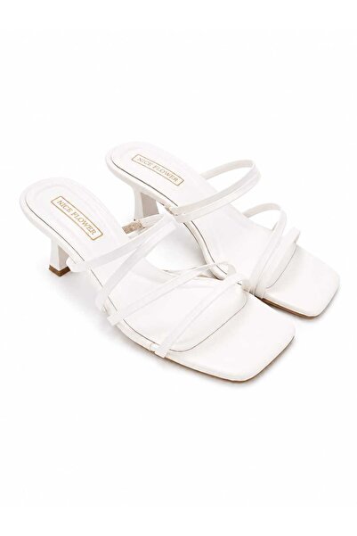 NiceDiffer Women's Sandals Slippers 7cm Heeled Casual Sandals