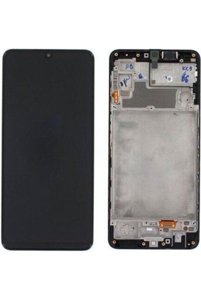 Samsung Οθόνη με μηχανισμό αφής και πλαίσιο για SM-M225 (Μαύρο) Κωδικός: GH82...