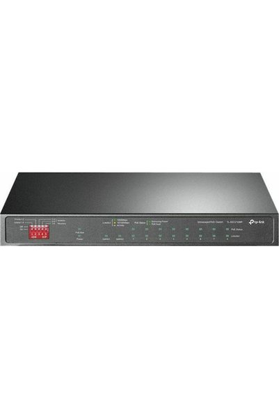 TP-LINK TL-SG1210MP Μη διαχειριζόμενος διακόπτης L2 PoE+ με 9 θύρες Ethernet ...