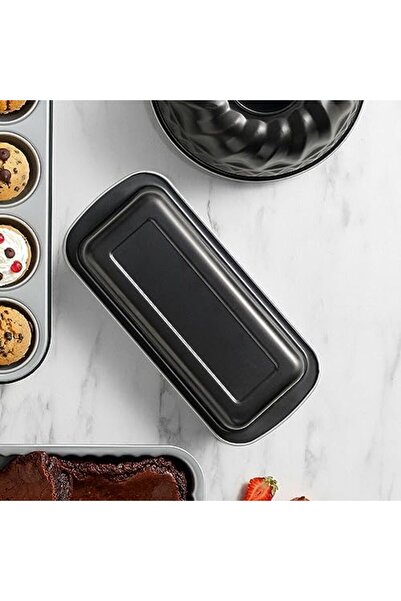 Yıldızan Albemo Metal Baton Cake and Bread Mold, Teflon Coated Toast Bread Mo...