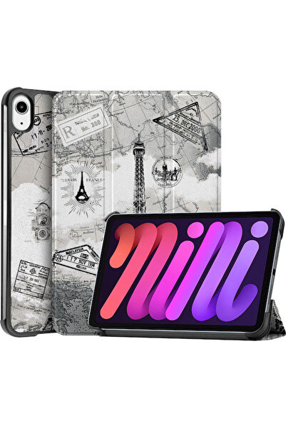 Other Σονίκ Ανθεκτική Γκρι Θήκη Flip (iPad mini 2021 / mini 2024)