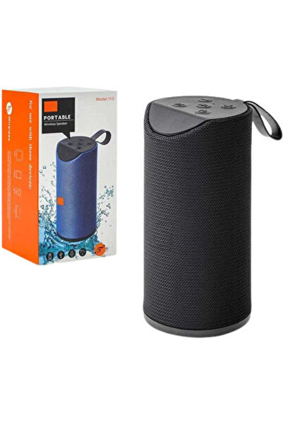 OEM Ηχείο Bluetooth Cyclinder Στρατιωτικό Μαύρο