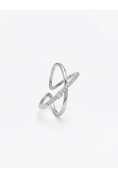 VAREVİA Cross Jewelled Ring